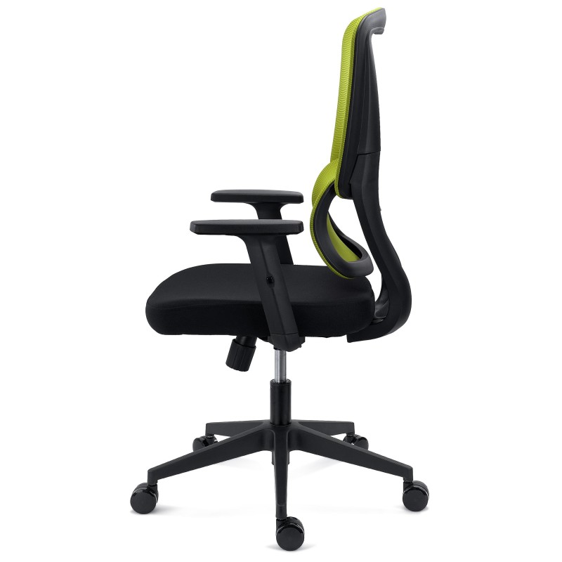 Silla Ergonómica SUPRA, Soporte Lumbar Adaptativo, Negro