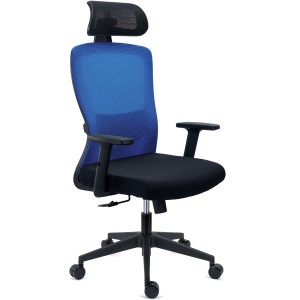 Silla de Oficina NOTE PRO, Reposacabezas, Negro