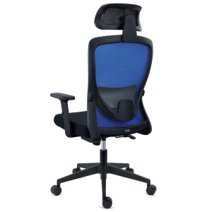 Silla de Oficina NOTE PRO, Reposacabezas, Negro