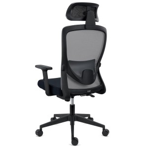 Silla de Oficina NOTE PRO, Reposacabezas, Negro