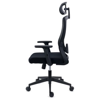 Silla de Oficina NOTE PRO, Reposacabezas, Negro 2