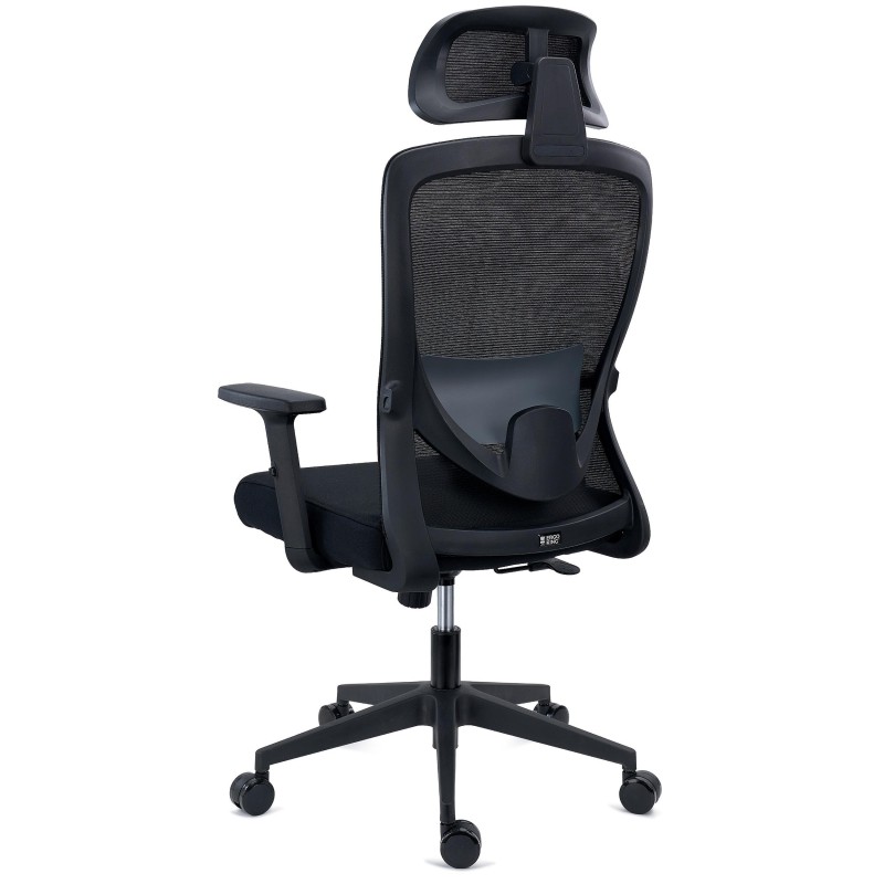 Silla de Oficina NOTE PRO, Reposacabezas, Negro