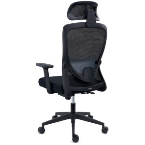 Silla de Oficina NOTE PRO, Reposacabezas, Negro