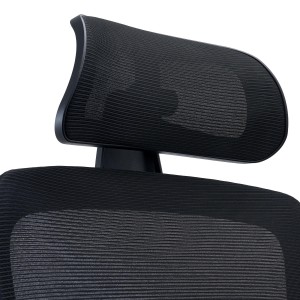 Silla de Oficina NOTE PRO, Reposacabezas, Negro
