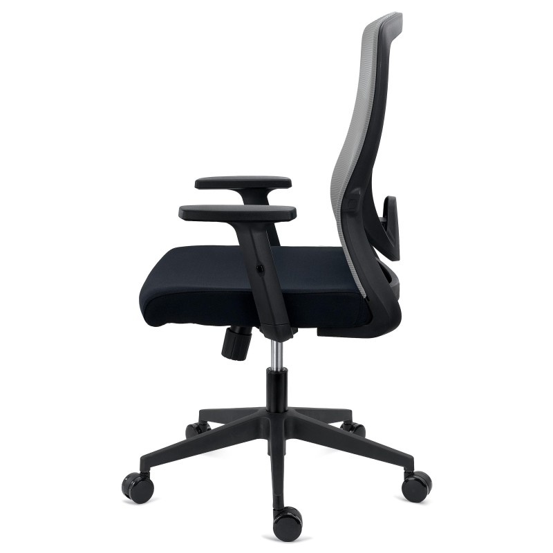 Silla de Oficina NOTE, Soporte Lumbar Ajustable, Negro