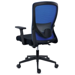 Silla de Oficina NOTE, Soporte Lumbar Ajustable, Negro