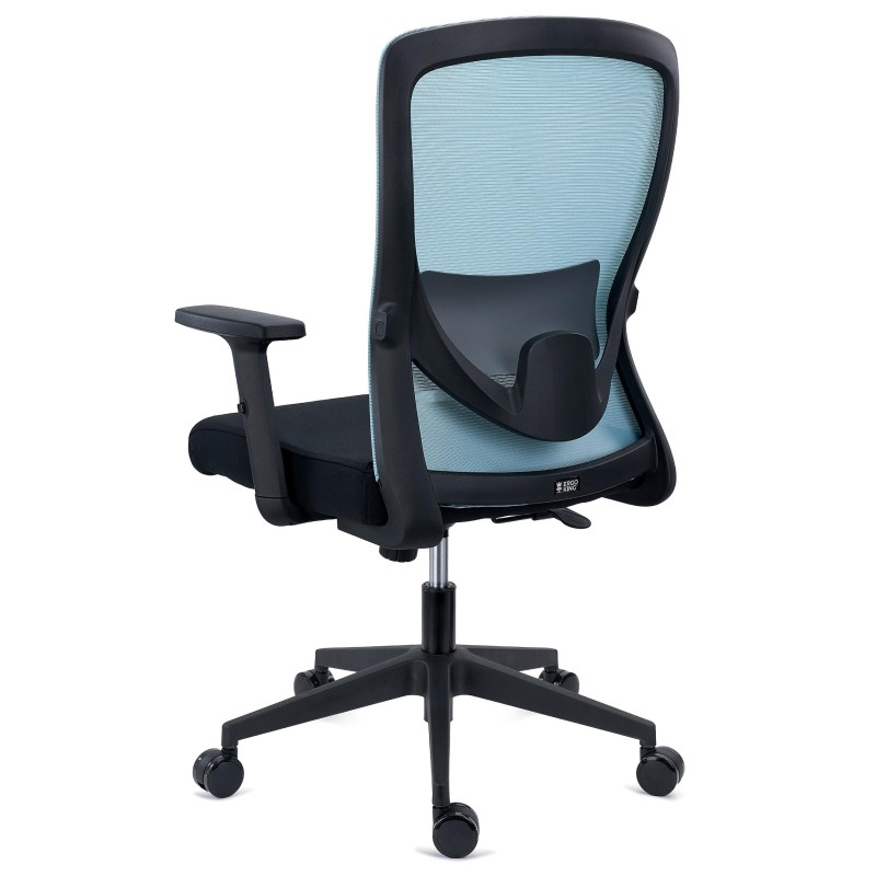 Silla de Oficina NOTE, Soporte Lumbar Ajustable, Negro