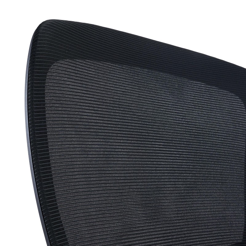 Silla de Oficina NOTE, Soporte Lumbar Ajustable, Negro