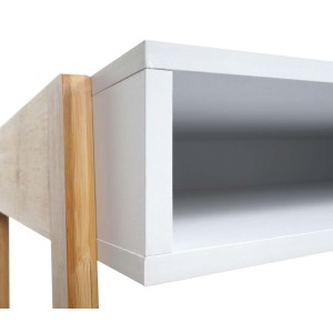 Mesa de ordenador ARMONY color Blanco
