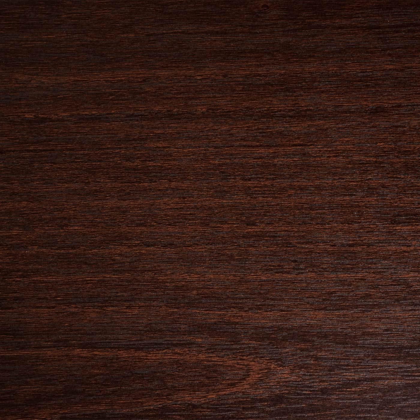 Mesa de Ordenador ESSEN, Estructura Metálica, Superficie de Madera color Nogal