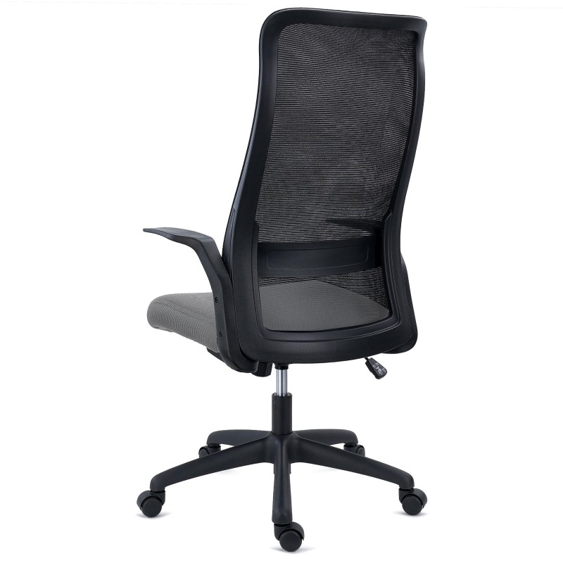 Silla de Oficina SIERRA, Soporte Lumbar, en Malla, Negro