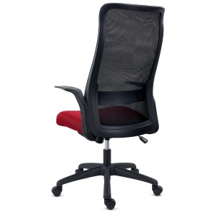 Silla de Oficina SIERRA, Soporte Lumbar, en Malla, Negro
