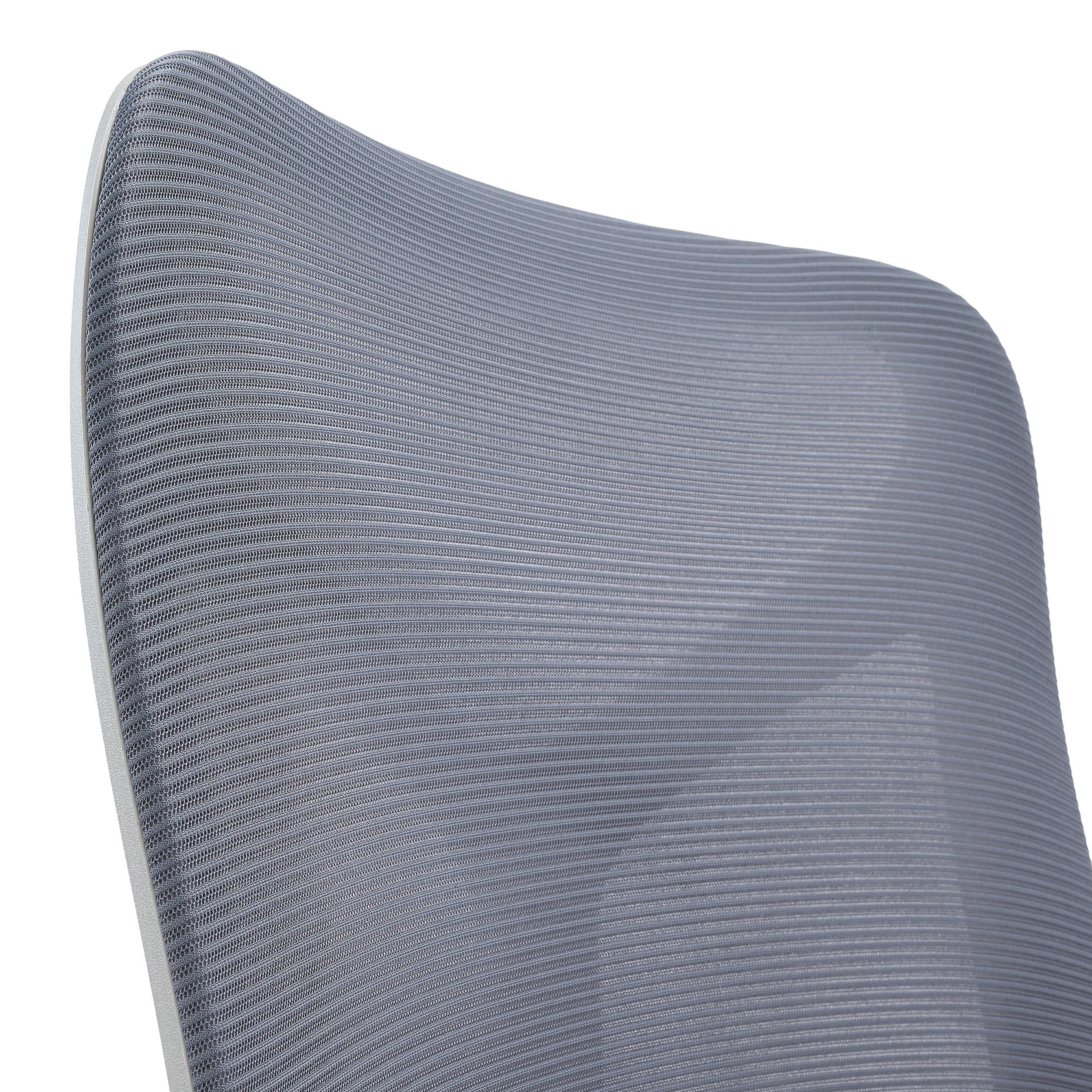 Silla de Oficina GINGER, Mecanismo Basculante, Robusta y Versátil, En Tela y Malla Transpirable, Negro