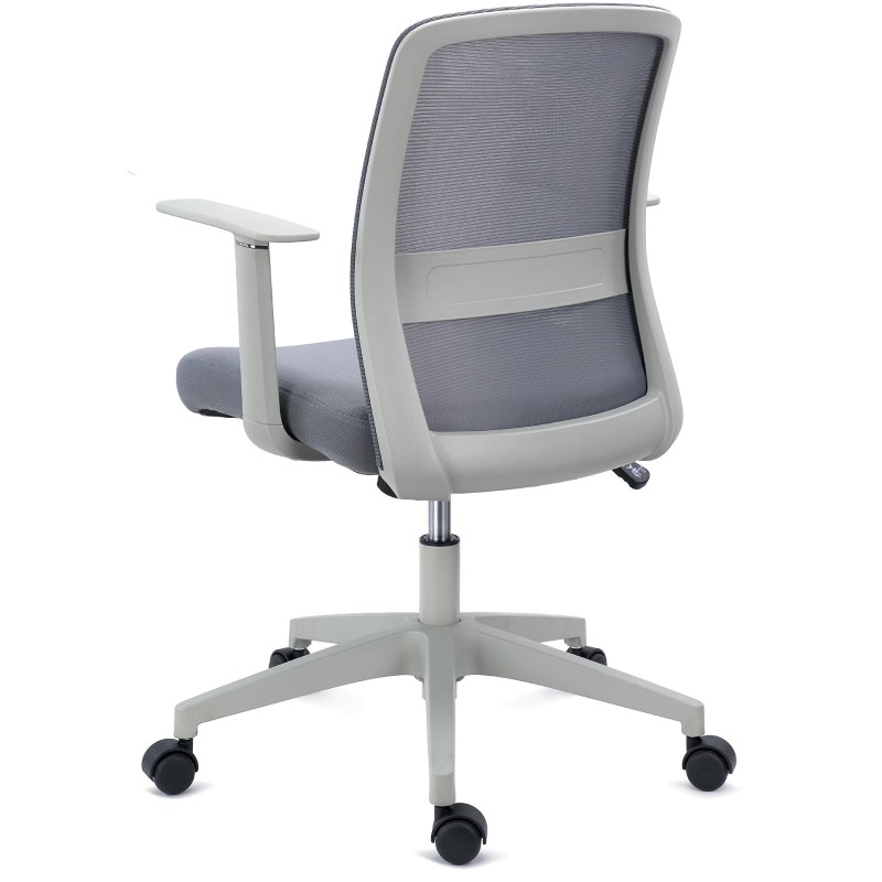 Silla de Oficina YOSEMITE, Tela y Malla Transpirable, Negro