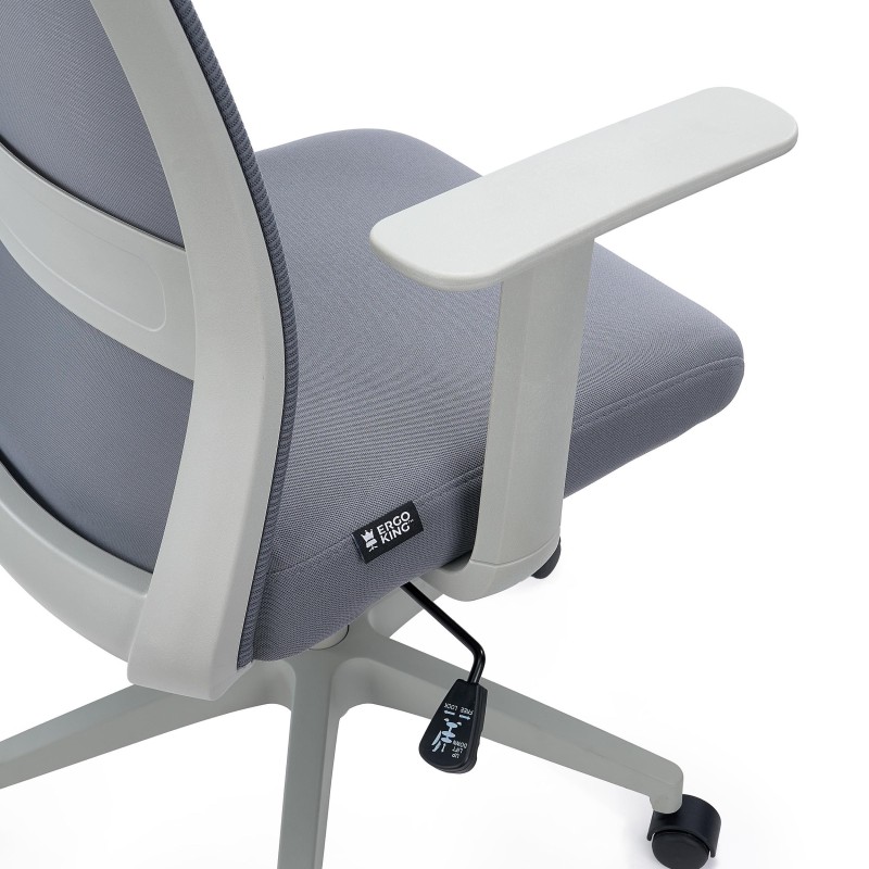 Silla de Oficina YOSEMITE, Tela y Malla Transpirable, Negro