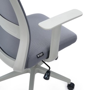 Silla de Oficina YOSEMITE, Tela y Malla Transpirable, Negro