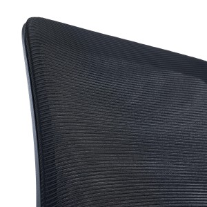 Silla de Oficina YOSEMITE, Tela y Malla Transpirable, Negro
