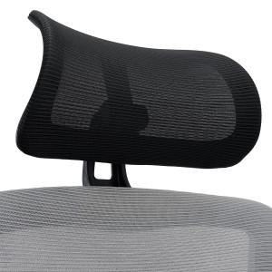 Silla Ergonómica SUPRA MAX, Ajustable, Base Metal, Negro