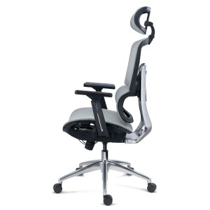 Silla Ergonómica TITAN, Ajustable, Piezas Aluminio, Negro