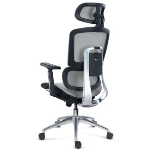 Silla Ergonómica TITAN, Ajustable, Piezas Aluminio, Negro