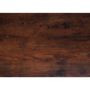 Mesa de Oficina EVOKE, Estructura Metálica, Superficie de Madera color Negro efecto Mármol