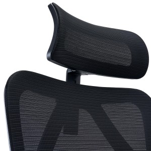 Silla Ergonómica LONDON, Ajustable, Base Metal, En Negro