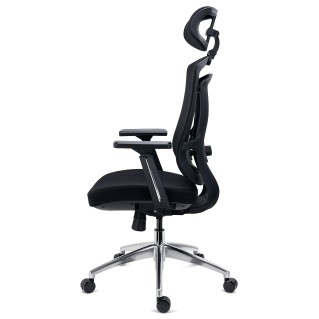 Silla Ergonómica ASTON, Elegante y Ajustable, Uso 8H, Negro 2