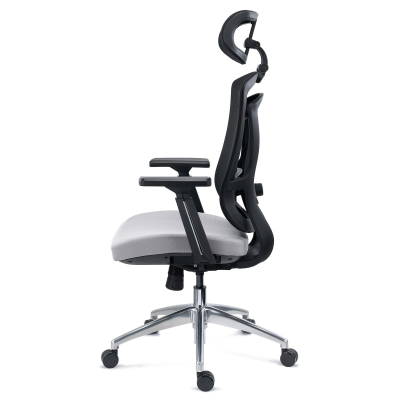 Silla Ergonómica ASTON, Elegante y Ajustable, Uso 8H, Negro