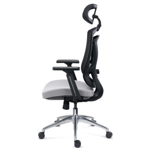 Silla Ergonómica ASTON, Elegante y Ajustable, Uso 8H, Negro