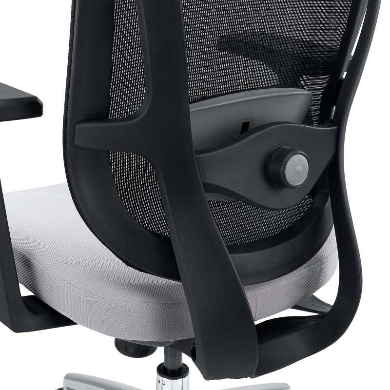 Silla Ergonómica ASTON, Elegante y Ajustable, Uso 8H, Negro