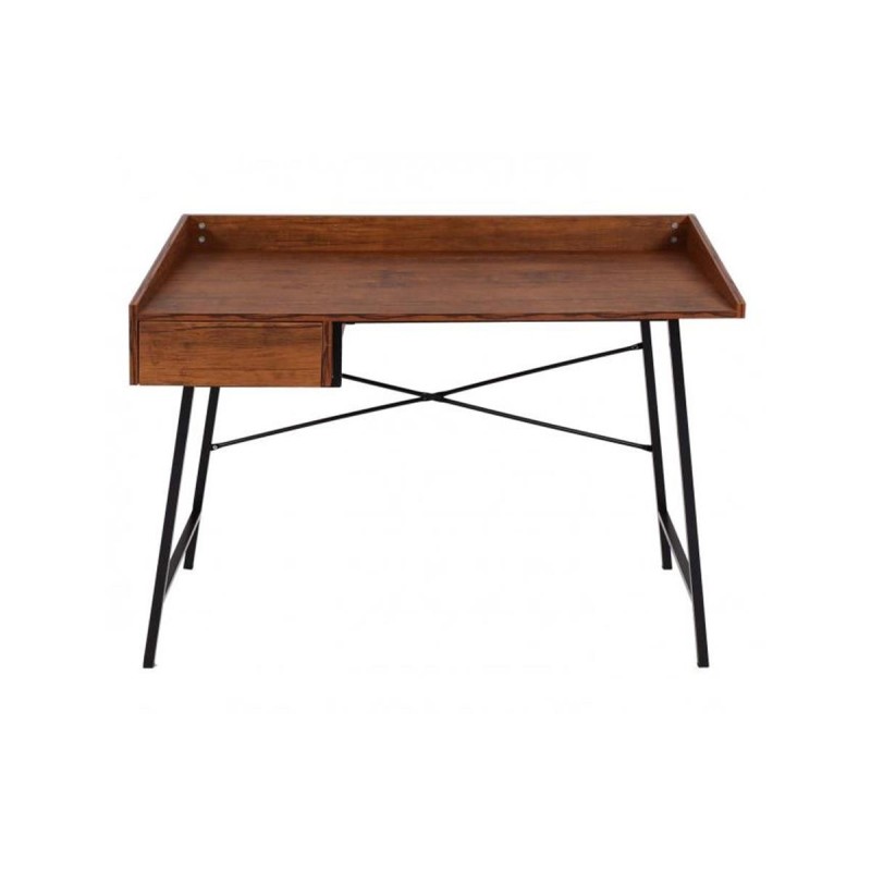 Mesa para Ordenador PHOENIX, en Metal y Madera, color Roble