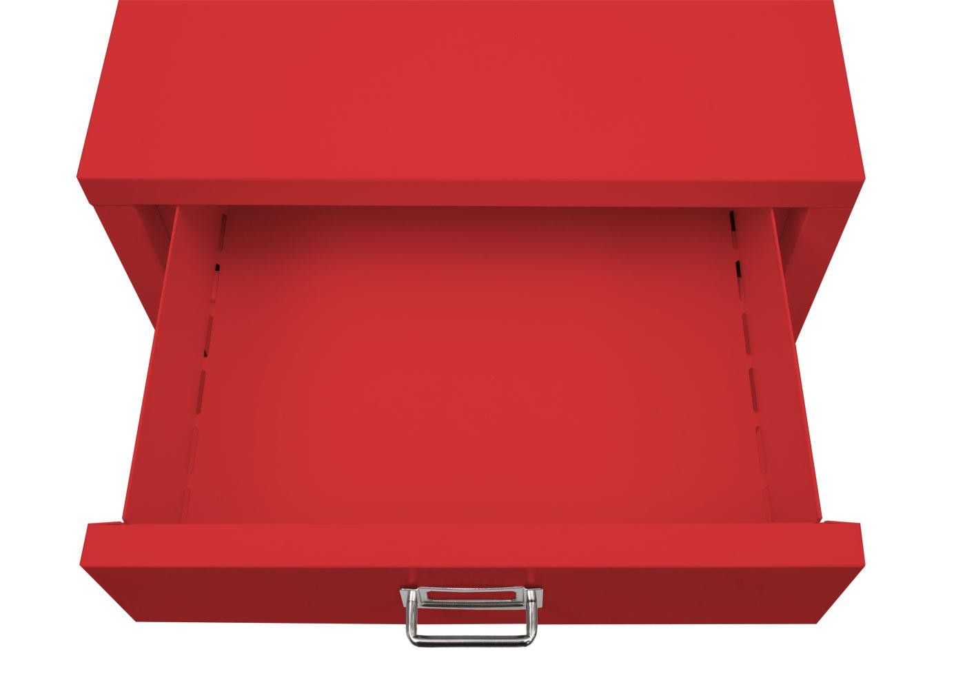 Archivador DONY 4 CAJONES, 40x41x55 cm, en Acero color Blanco
