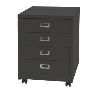 Archivador DONY 4 CAJONES, 40x41x55 cm, en Acero Blanco