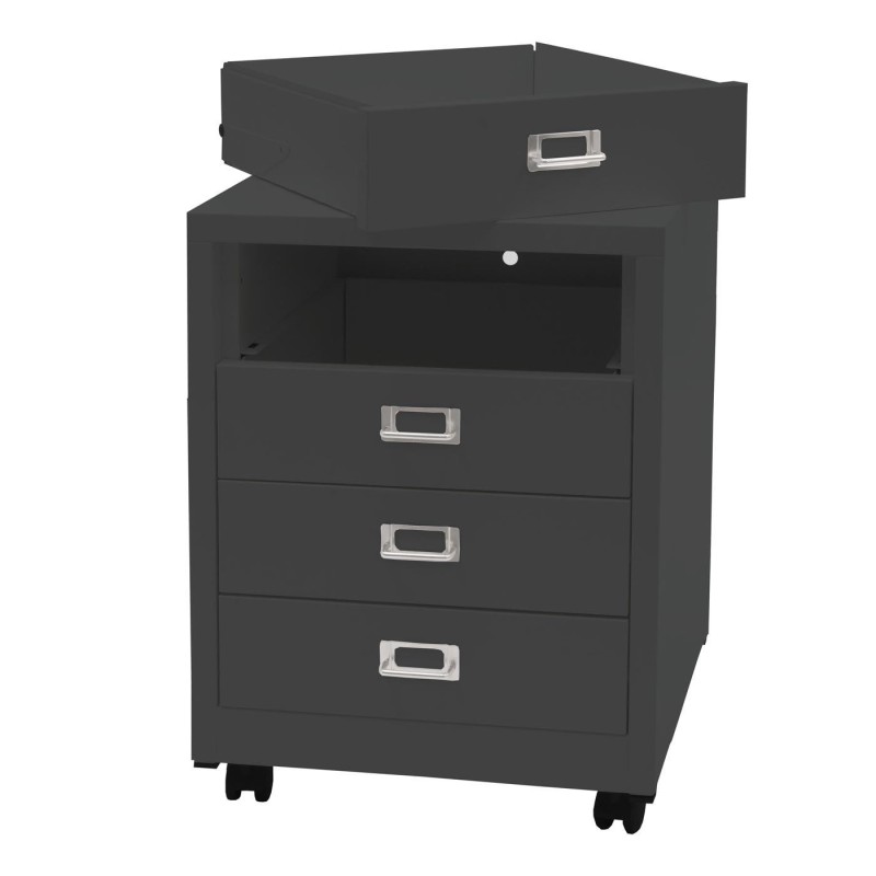 Archivador DONY 4 CAJONES, 40x41x55 cm, en Acero Blanco
