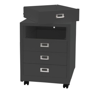 Archivador DONY 4 CAJONES, 40x41x55 cm, en Acero Blanco