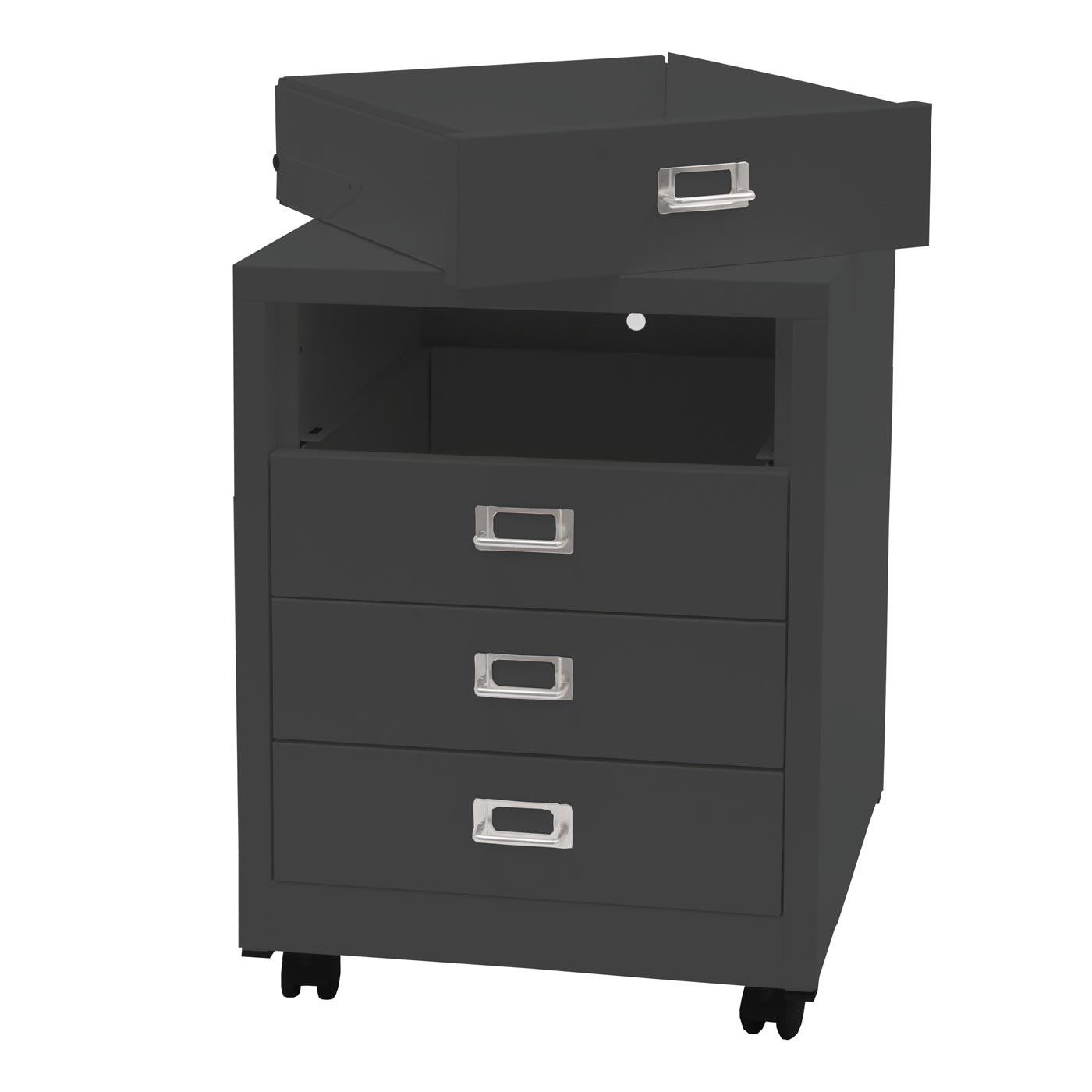 Archivador DONY 4 CAJONES, 40x41x55 cm, en Acero color Blanco