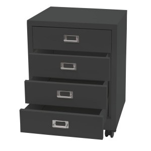 Archivador DONY 4 CAJONES, 40x41x55 cm, en Acero Blanco