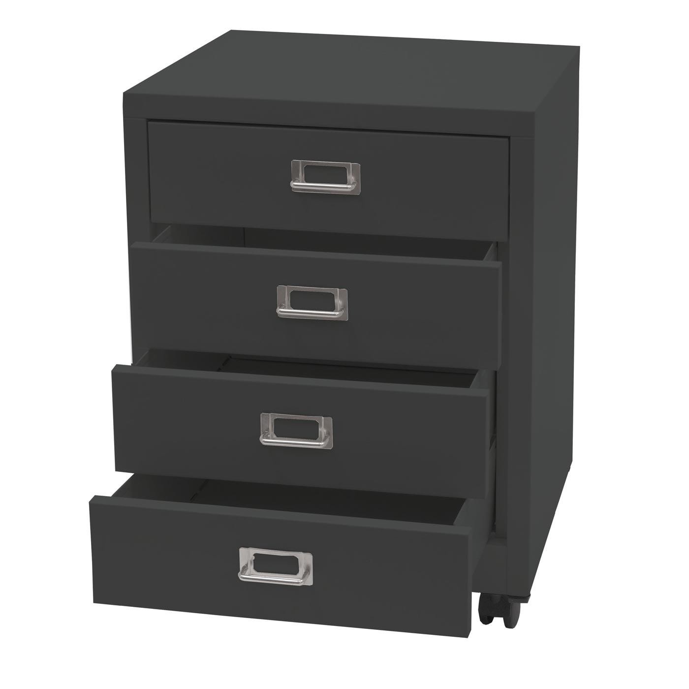Archivador DONY 4 CAJONES, 40x41x55 cm, en Acero color Blanco