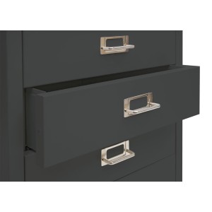 Archivador DONY 5 CAJONES, 40x41x75 cm, en Acero Blanco