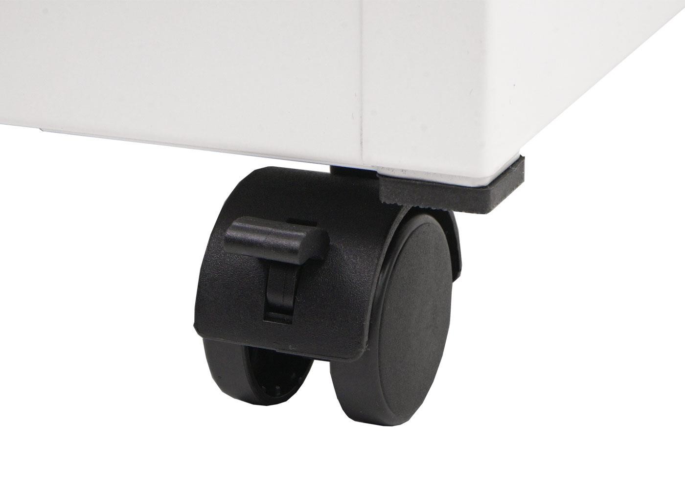 Archivador DONY 6 CAJONES, 40x41x75 cm, en Acero color Blanco