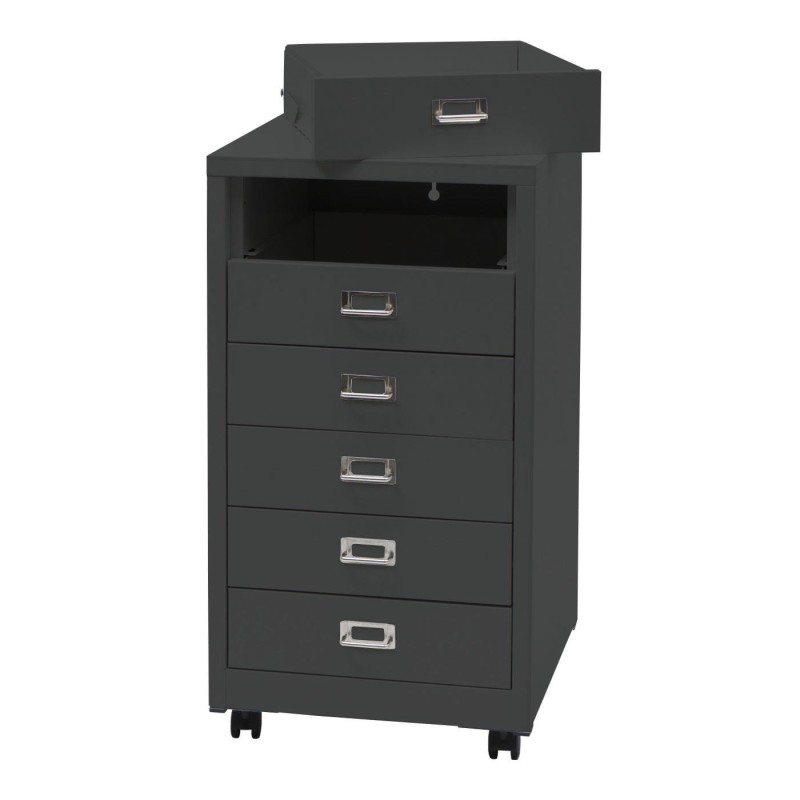 Archivador DONY 6 CAJONES, 40x41x75 cm, en Acero Blanco