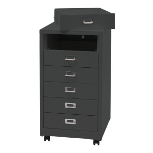 Archivador DONY 6 CAJONES, 40x41x75 cm, en Acero Blanco