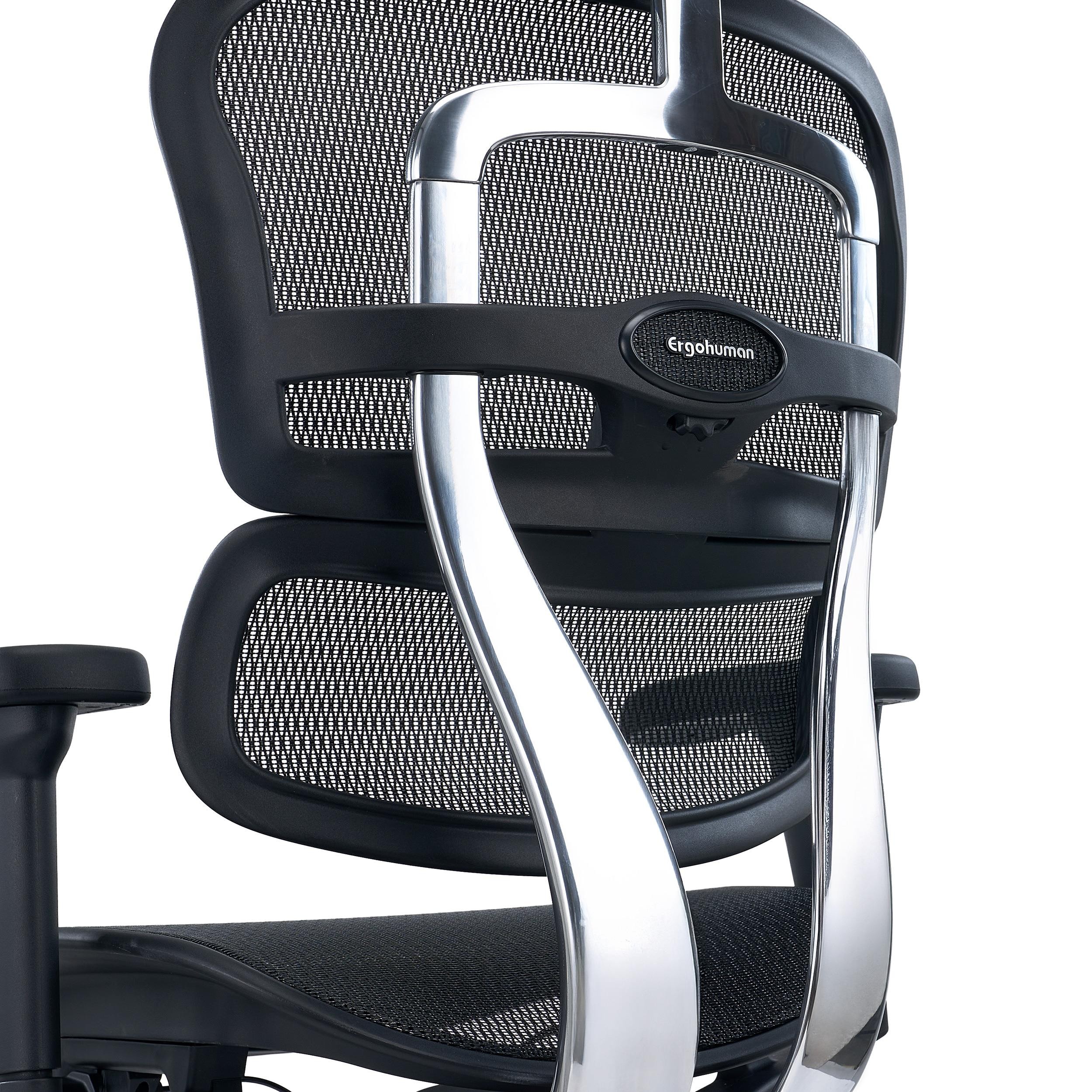 Silla Ergonómica ERGOULTRA, 100% Ajustable, Máximas Prestaciones, Excelente Calidad, En Malla Negra