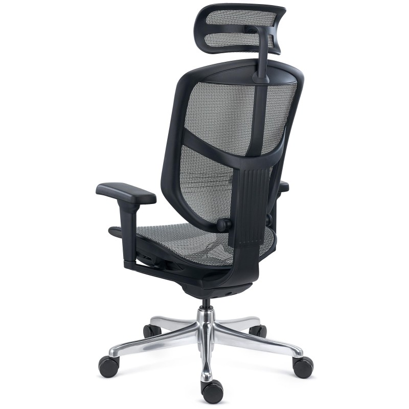 Sillas Ergonómica ENJOY, Máximos Ajustes, En Malla Negra