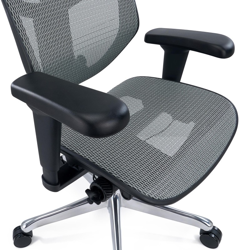 Sillas Ergonómica ENJOY, Máximos Ajustes, En Malla Negra