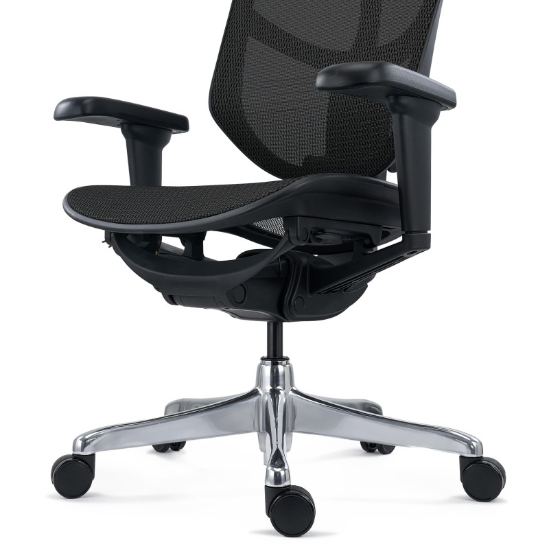 Sillas Ergonómica ENJOY, Máximos Ajustes, En Malla Negra