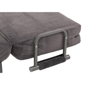 Sofá LESLY, 2 plazas, Convertible en Cama, en Tela color Azul
