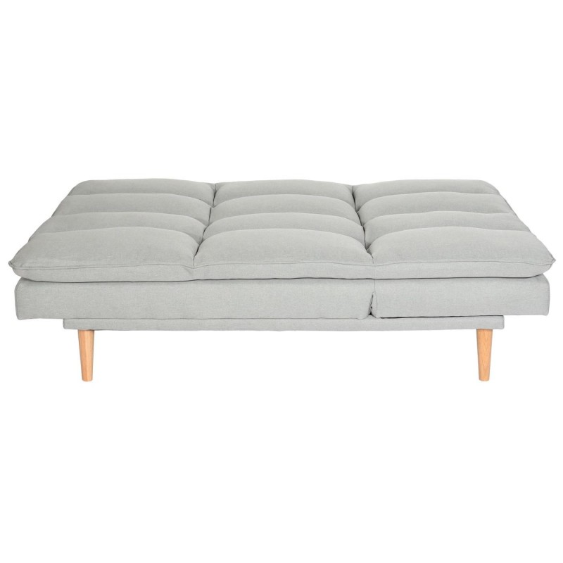 Sofá MENDIX, Convertible en Cama, en Tela color Gris Oscuro