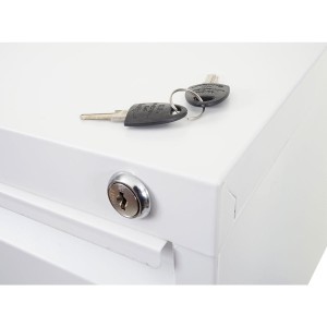 Archivador GIBERT, 4 cajones, color Blanco