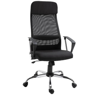 Silla de Oficina SUZANO en Malla Transpirable color Negro